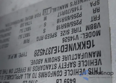 2014 GMC Acadia Sle-1 z USA, uszkodzony, nr VIN 1GKKVNED1EJ374528